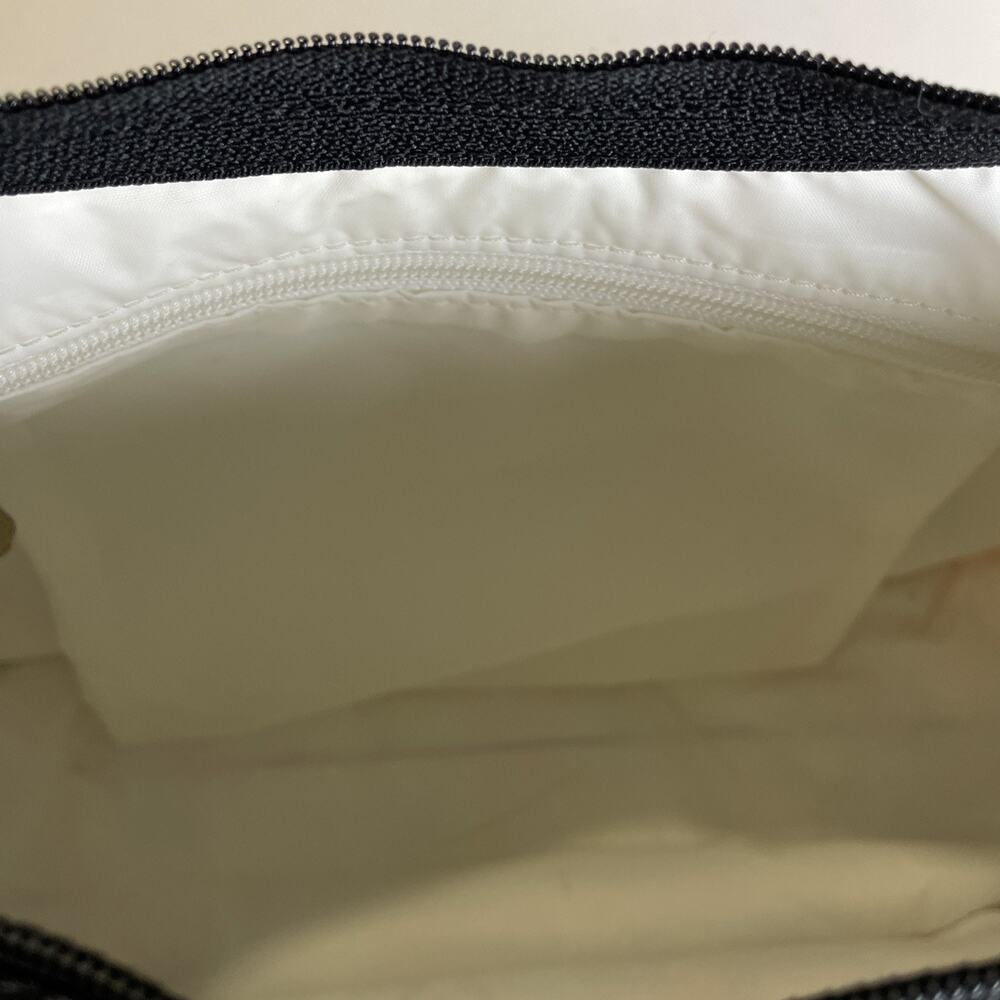 Lesportsac Crossbody Bag “Toot” Print Butterflies Mushrooms/Taupe - Picture 7 of 13